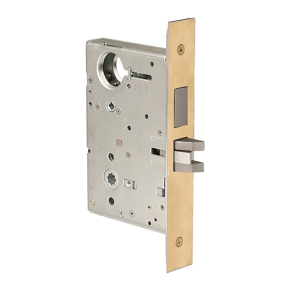 Corbin Russwin Institution or Utility Mortise Lockbody Only, Satin Brass ML2032 LL 606 - main
